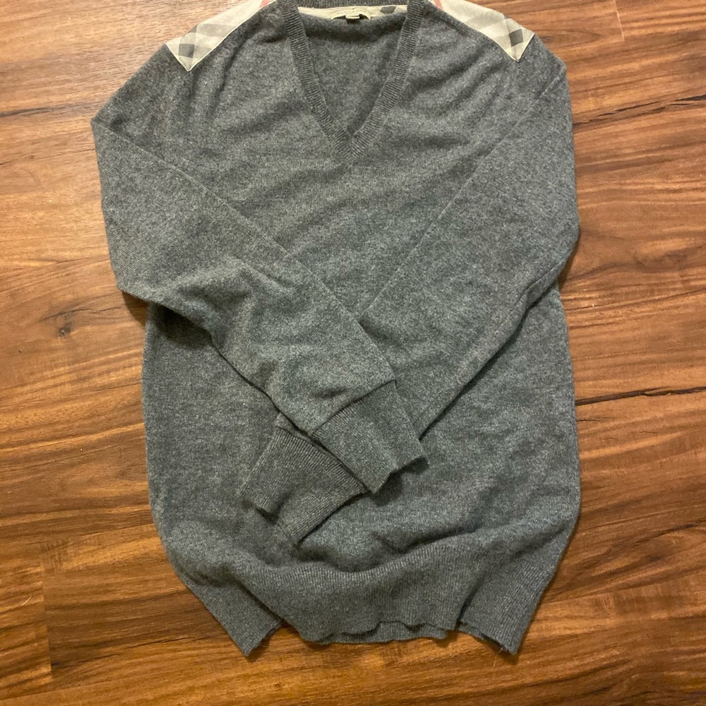 Burberry Men’s Gray Sweater